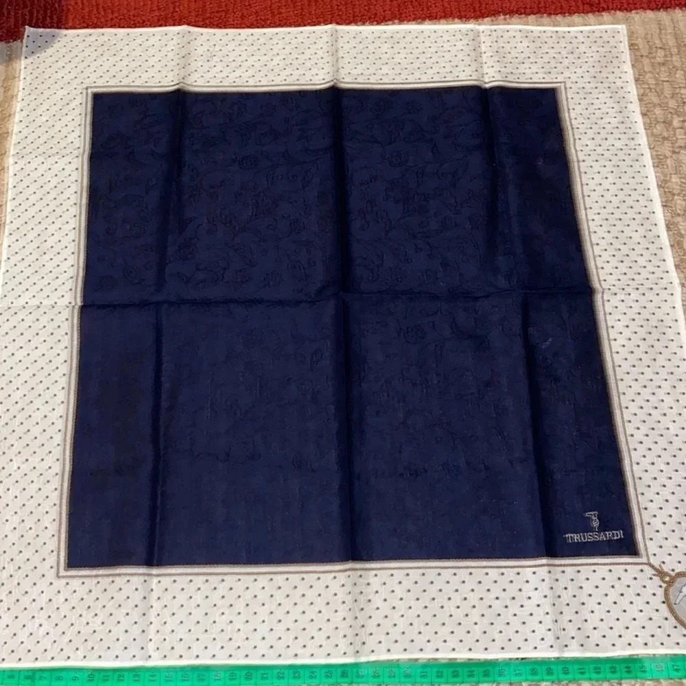 trussardi men’s Silk handkerchief